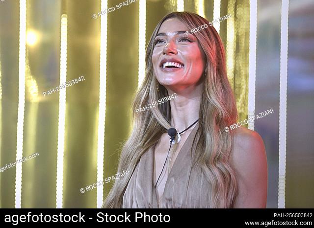 The competitor Soleil Sorge during of the show Big Brother Vip 6 in the cinecittà studios Rome (Italy), September 13th, 2021. - Venezia/Italien