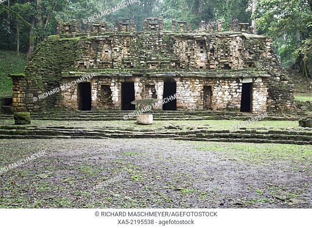 Structure 19, Yaxchilan, Mayan Archaeological Site, Chiapas, Mexico