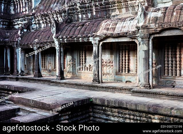 ruins temple of Angkor Wat, Siem Reap, Cambodia
