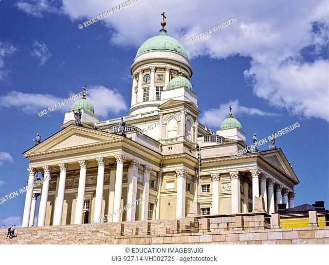 The Helsinki Lutheran Cathedral, Finland