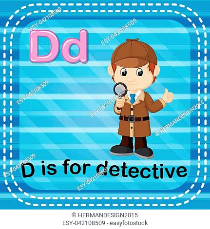 Cartoon letter d with eyes Stock Photos and Images | agefotostock