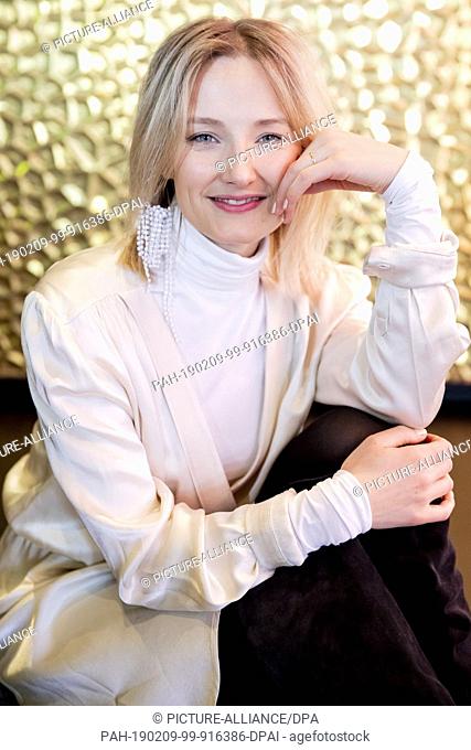 09 February 2019, Berlin: 69th Berlinale: The actress Ine Marie Wilmann, Norway, is at the press reception for the ""European Shooting Stars 2019"" in the Audi...