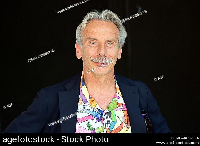 Actor Giovanni Storti during Le Voci Sole photocall. 68th Taormina Film Fest. Taormina, Sicily, Italy 30/06/2022
