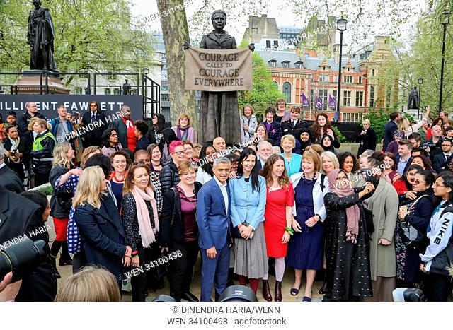 The statue of suffragist leader Millicent Fawcet is unveiled in Parliament Square. This is the first-ever monument of a woman designed by Turner Prize-winning...