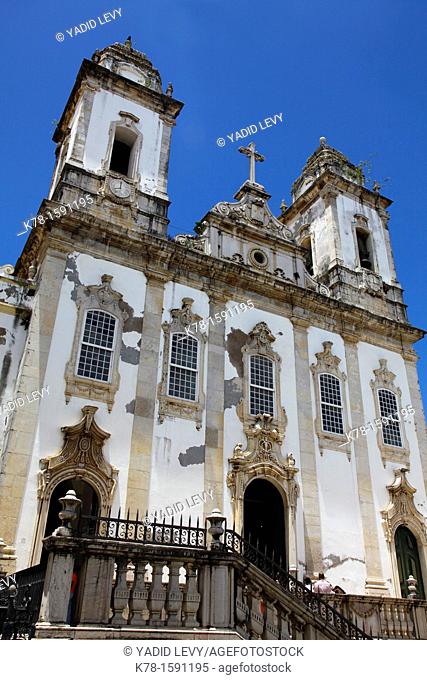 Igreja da Ordem Terceira do Carmo church in Pelourinho, Salvador, Bahia, Brazil