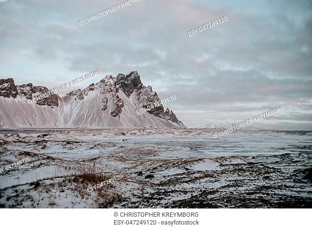 Landscape of Stokksnes, Iceland