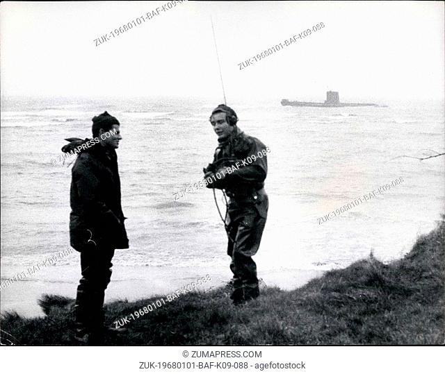 Jan. 01, 1968 - British Submarine Runs Aground off the isle of wight: The Submarine 'Alliance' 1, 120-tons, ran aground on the ebbing tide last night on...