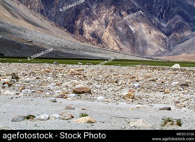 Landschaft in Ladakh, Indien