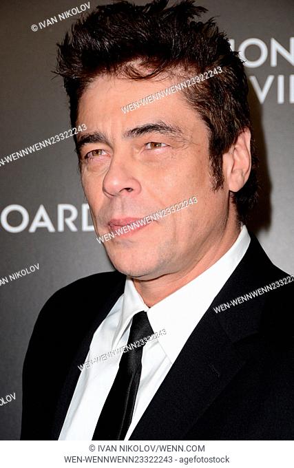 2015 National Board Of Review Gala - Red Carpet arrivals Featuring: Benicio del Toro Where: New York, New York, United States When: 05 Jan 2016 Credit: Ivan...