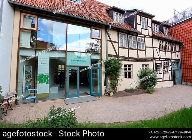 29 May 2022, Saxony-Anhalt, Halberstadt: View of the Behrend Lehmann Museum. On Sunday the meeting of families of Jewish former Halberstadt residents ended