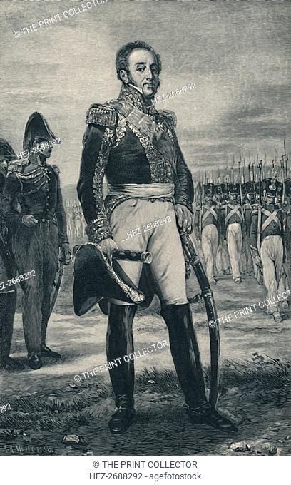 'Marshal Louis-Gabriel Suchet - Duke of Albufera', c1800, (1896). Artist: RA Muller