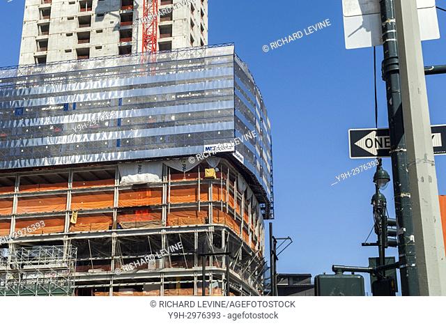 Brookfield's Manhattan West development in New York on Sunday, September 24, 2017. (© Richard B. Levine)