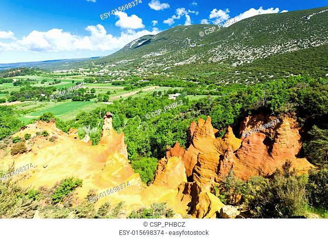 Colorado Provencal, Provence, France