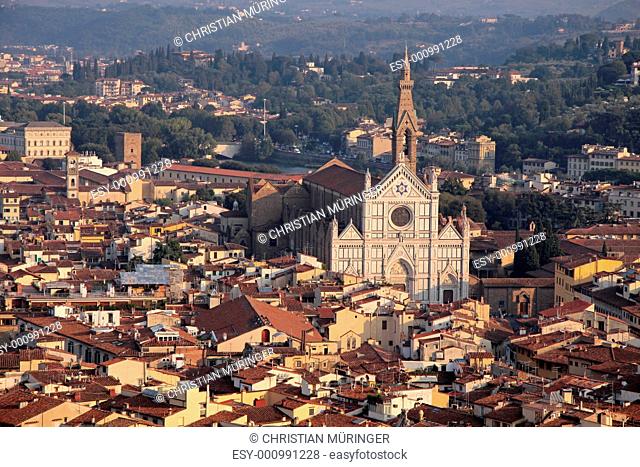 Blick vom Dom Santa Maria del Fiore in Florenz