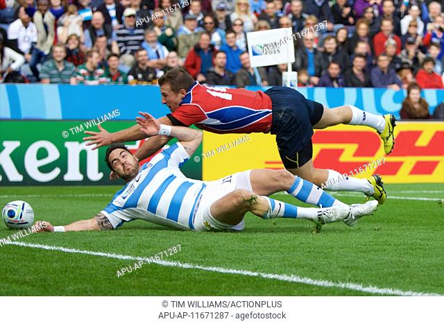 2015 Rugby World Cup Argentina v Namibia Oct 11th. 11.10.2015. King Power Stadium, Leicester, England. Rugby World Cup. Argentina versus Namibia