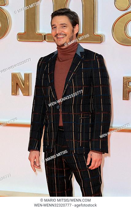 The World Premiere of 'Kingsman: The Golden Circle' held at the Odeon and Cineworld Leicester Square - Arrivals Featuring: Pedro Pascal Where: London