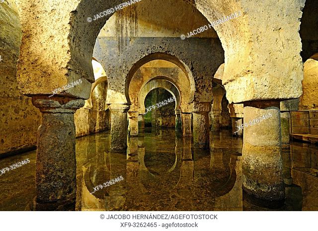 Arabic cistern. Old town of Caceres. Extremadura Spain