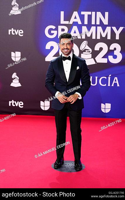 Borja Voces attends the red carpet during the 24th Annual Latin GRAMMY Awards at FIBES on November 17, 2023 in Seville, Spain