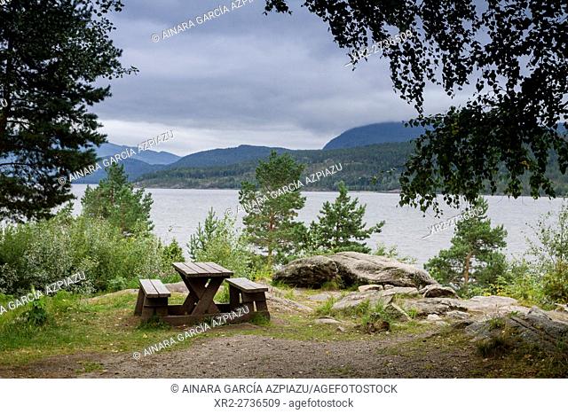 Picnic area in Norway