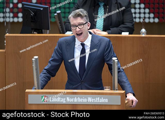 Sven WOLF, SPD parliamentary group, during his speech, debate on the topic, “Five years after the Islamist terrorist attack on Berlin's Breitscheidplatz” 156th...