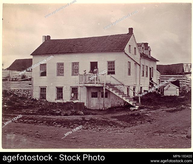 Gettysburg. John Burns House. Former Attribution: Formerly attributed to Mathew B. Brady (American, born Ireland, 1823?-1896 New York); Date: 1863; Medium:...