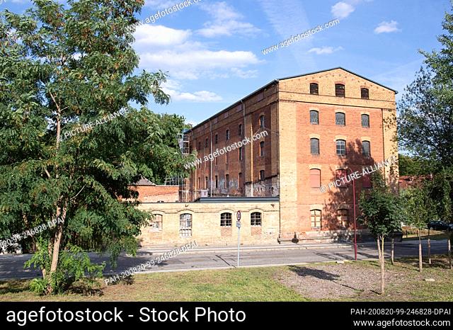 20 August 2020, Saxony, Bad Muskau: The empty building of the former brewery of Prince Pückler. Photo: Sebastian Kahnert/dpa-Zentralbild/dpa