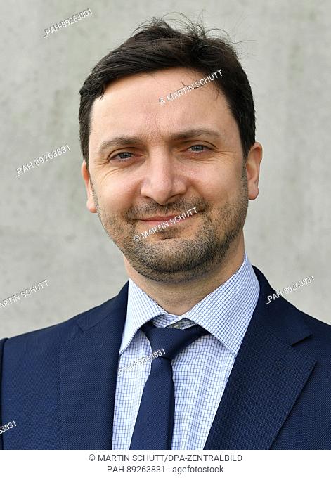 Tarkan Dogru, CEO of the Aeropharm GmbH, photographed in Rudolstadt, Germany, 15 March 2017. The 15th anniversary of the company was celebrated on the same day