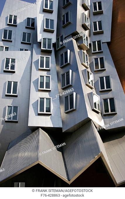 The Strata Center at MIT, by Frank Gehry. Cambridge, Massachusetts. USA