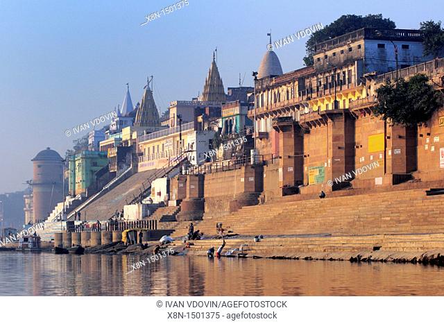 Varanasi Benares, Benaras, Banaras, Hindu holy city on Ganges Ganga, state Uttar Pradesh, India