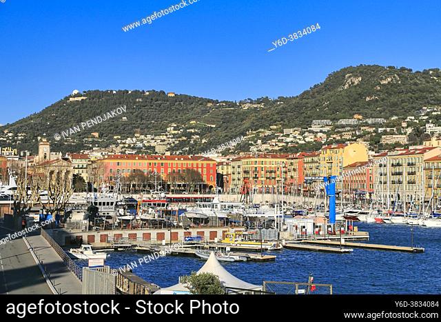 Port of Nice, Provence-Alpes-Cote d'Azur, France