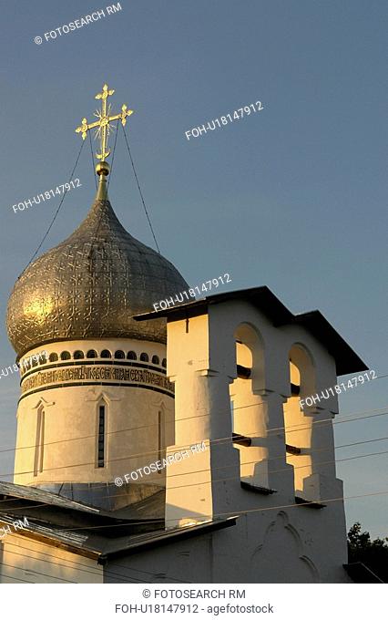 detail, pskov, church, russia