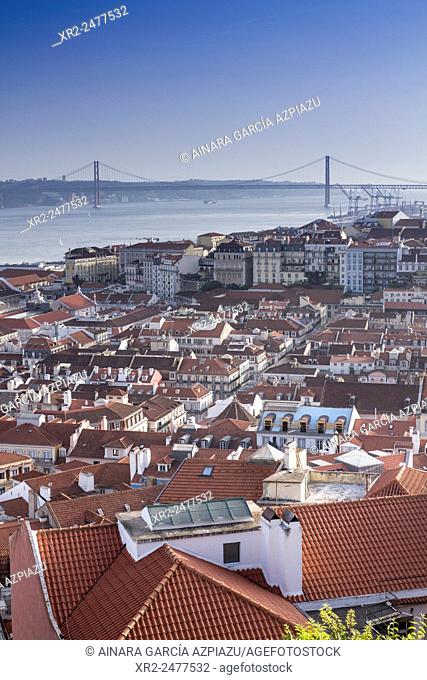 Panoramic view of Lisbon, Portugal