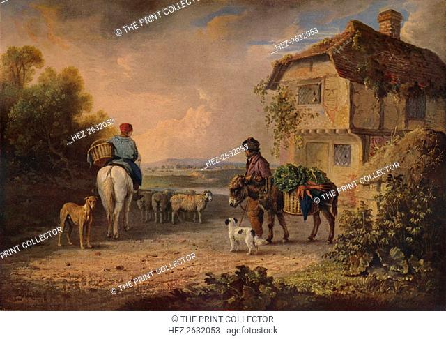 'Off to Market', 1828. Artist: Edmund Bristow