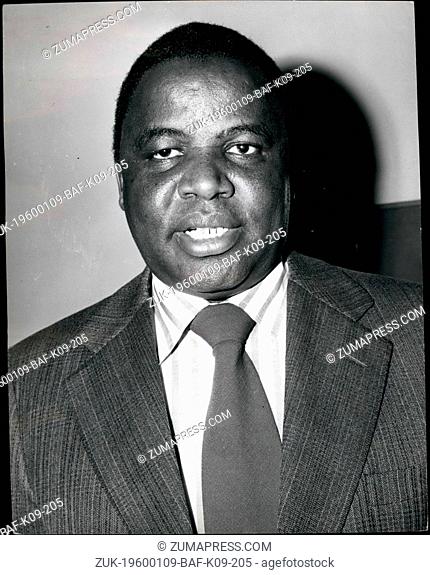 1975 - Ndabaningi Sithole. Born July 21, 1920 at Nyamandlovu in Rhodesia. President of Zimbabwe African National Union (ZANU) kept in detention since May 19