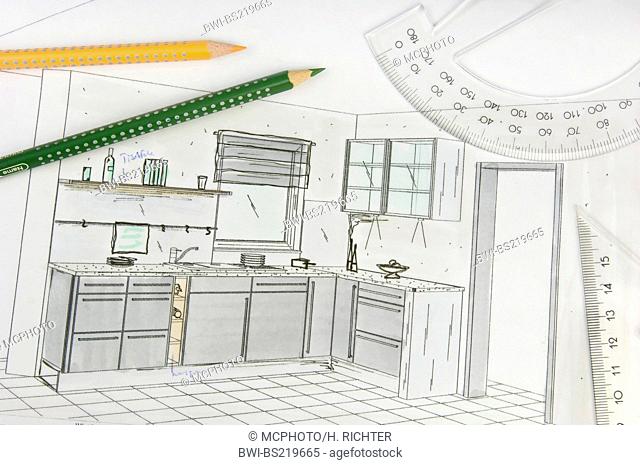 planning of a kitchen