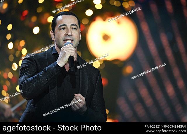 14 December 2023, Saxony, Leipzig: The German comedian Bülent Ceylan will be on stage during the 29th José Carreras Gala