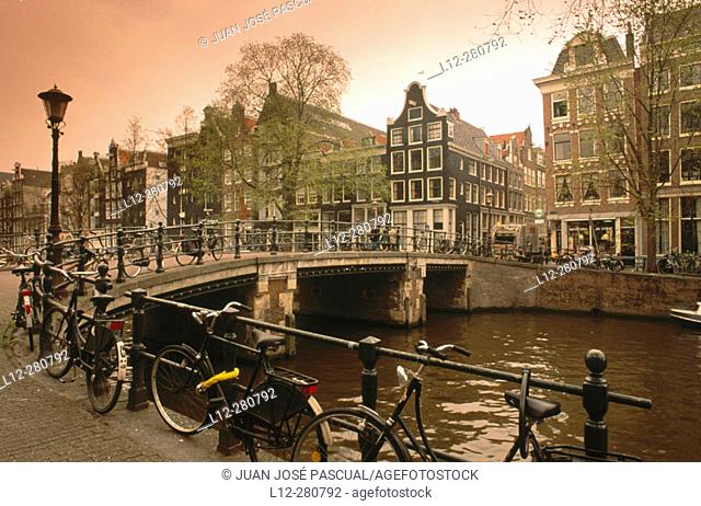 Prinsengracht. Amsterdam. Holland