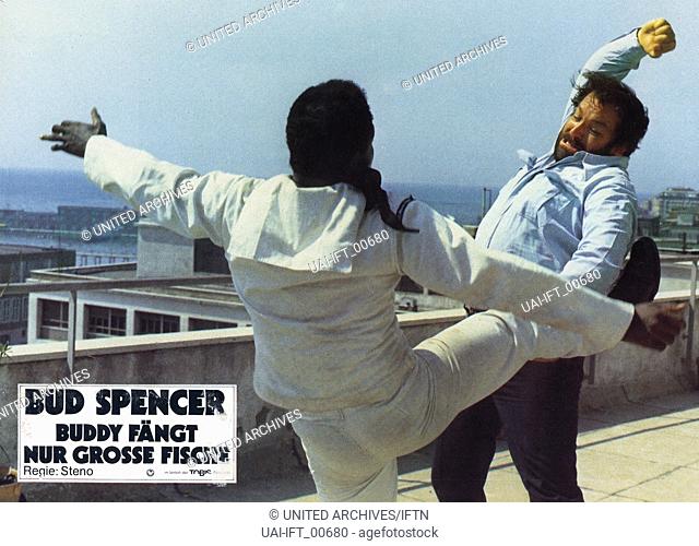 Sie nannten ihn Plattfuß, Italien 1973, aka: Piedone lo sbirro, Regie: Steno, Darsteller: Bud Spencer