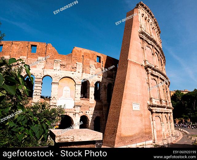 view on the colosseum, Rome Italy fantastic view