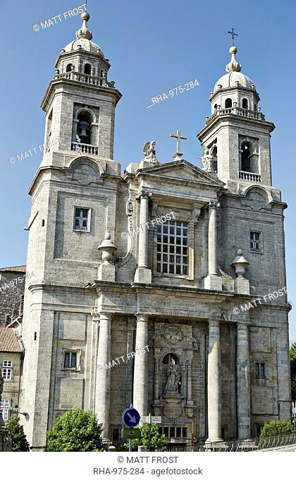 Church of San Francisco, Old Town, UNESCO World Heritage Site, Santiago de Compostela, Galicia, Spain, Europe