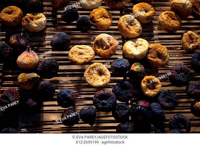 The dried figs are typical in Formentera (Balearic Islands)