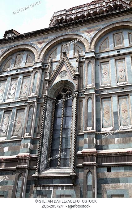 Partial View of the Cathedral Santa Maria del Fiore in Florence, Italy