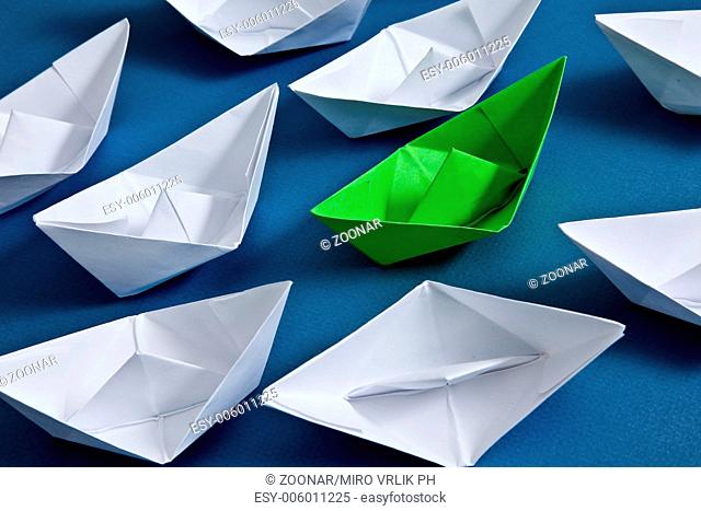 Paper boats