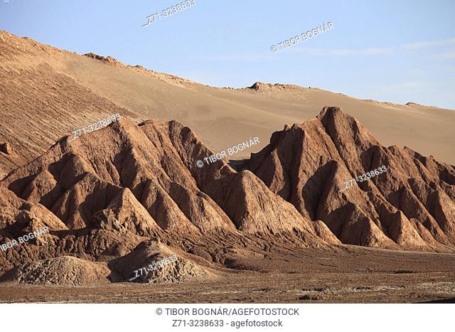 Chile, Antofagasta Region, Atacama Desert, Valle de la Luna;