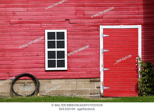 Red Barn. North Branch. Minnesota. USA