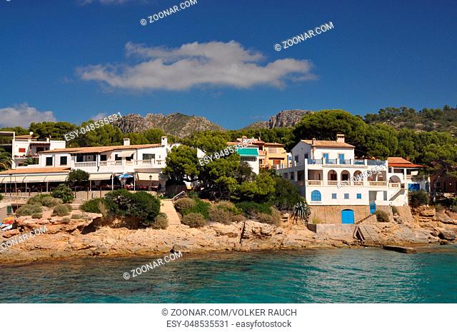 Sant Elm, Mallorca, san telmo, küste, westküste, balearen, spanien, hotel, hotels, feriensiedlung, berg, berge, gebirge, architektur, urlaub, tourismus