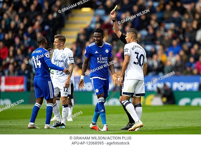 2018 EPL Premier League Football Leicester City v Everton Oct 6th. 6th October 2018, King Power Stadium, Leicester, England; EPL Premier League Football