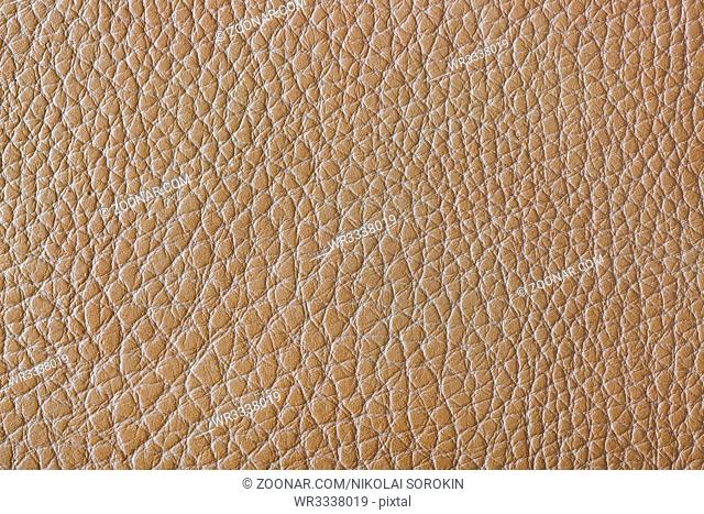 Brown leather texture - abstract background