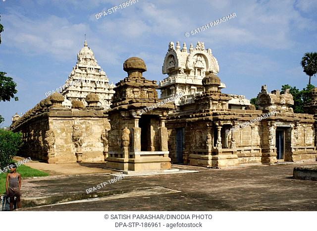 Kailashanatha Temple in Kanchipuram at Tamilnadu India Asia