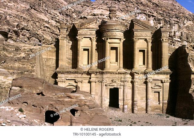 Petra Jordan Al-deir Monastery High Place Of Sacrifice Nabatean City